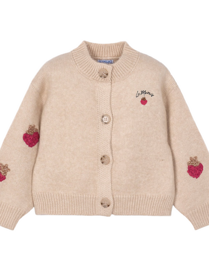 Kids Atelier-Mayoral-Girl Knit Cardigan