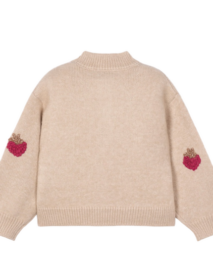 Kids Atelier-Mayoral-Girl Knit Cardigan