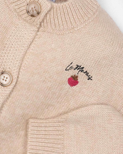 Kids Atelier-Mayoral-Girl Knit Cardigan