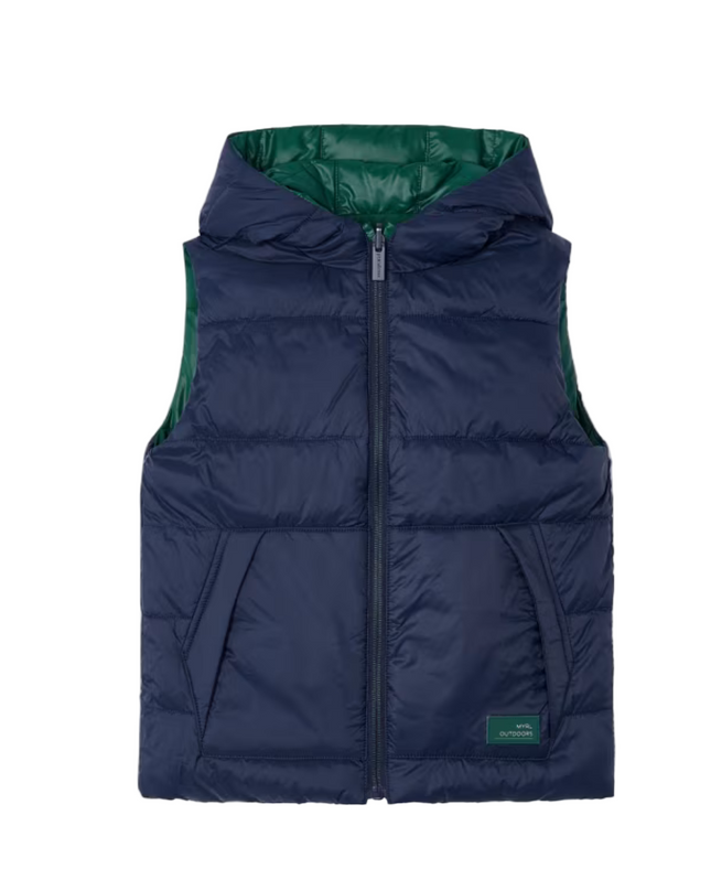 Kids Atelier- Mayoral- Boys' Reversible Quilted Vest
