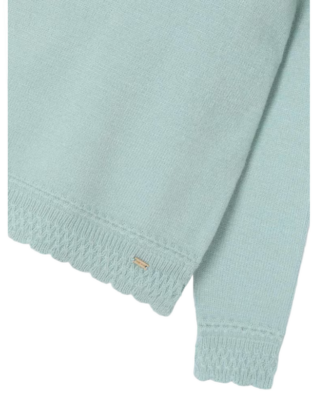Kids Atelier- Mayoral- Girl Lettuce Hem Jumper