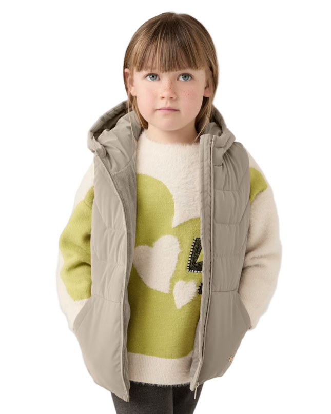 Kids Atelier- Mayoral- Padded Vest for Girls
