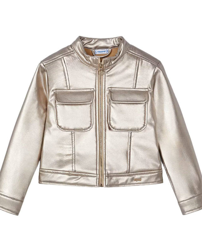 Kids Atelier-Mayoral-Girl Zip Jacket