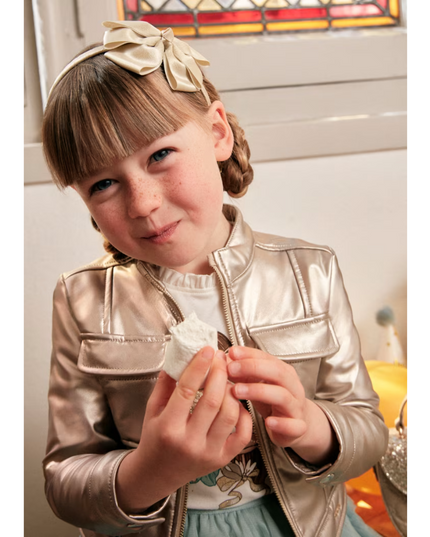 Kids Atelier-Mayoral-Girl Zip Jacket