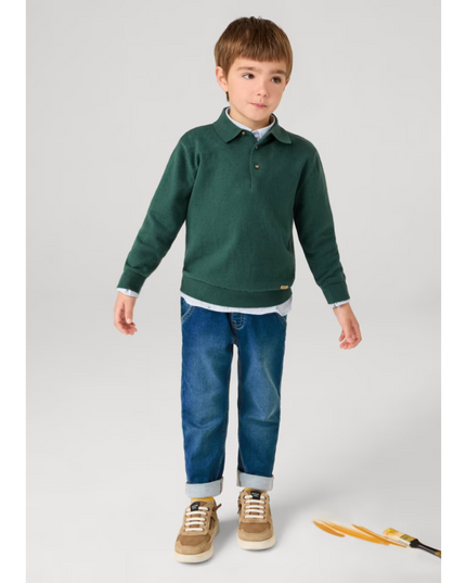 Kids Atelier-Mayoral-Boy Jogger Style Jeans