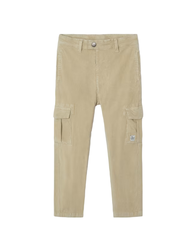 Kids Atelier- Mayoral- Boy Corduroy Cargo Pants