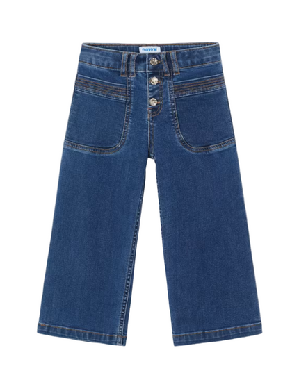 Kids Atelier-Mayoral-Girl's Flared Jeans