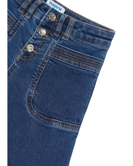 Kids Atelier-Mayoral-Girl's Flared Jeans