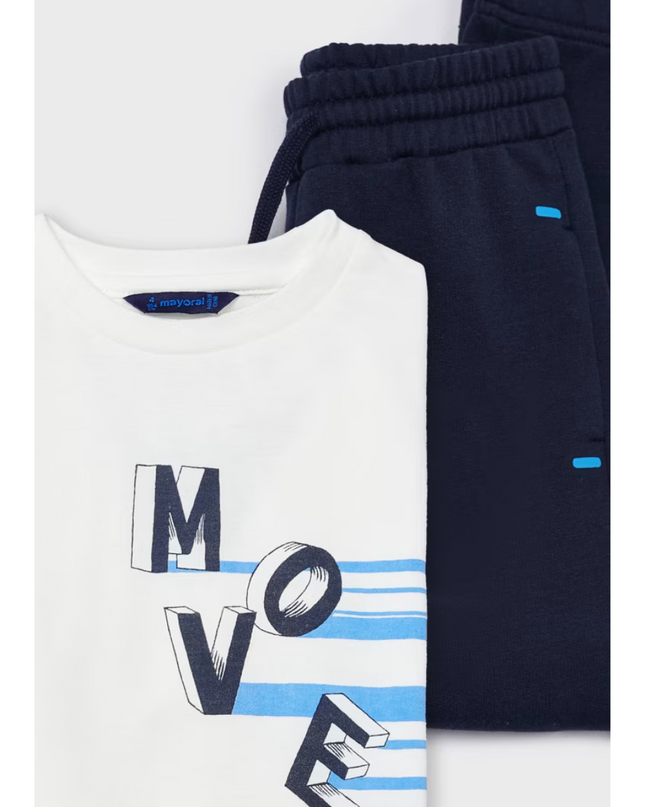 Kids Atelier- Mayoral- Boy 3 Piece Tracksuit with Vest