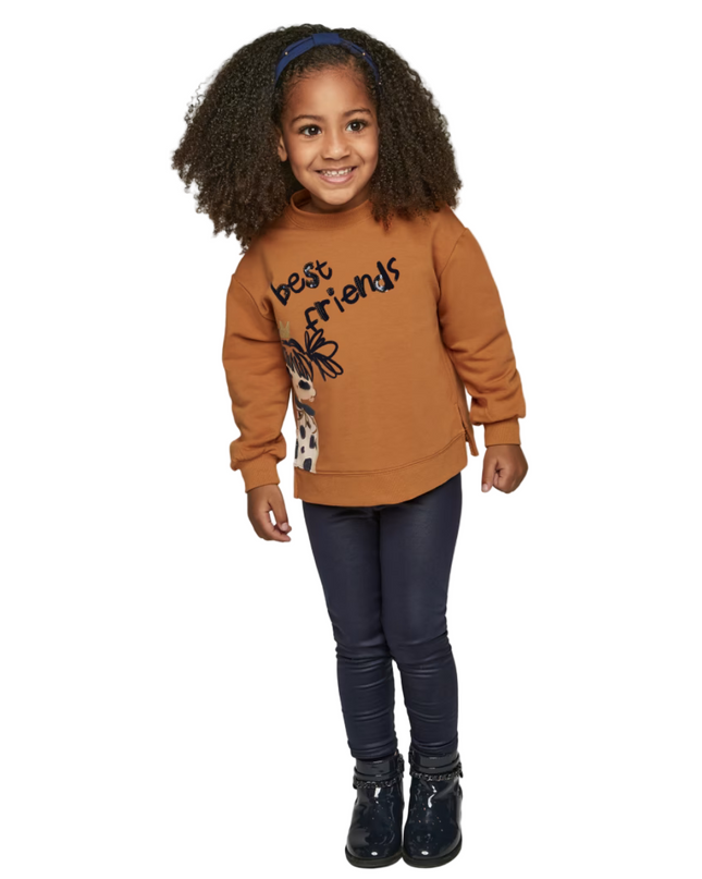 Kids Atelier- Mayoral- Girl Leggings and Sweatshirt Set