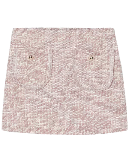 Kids Atelier-Mayoral-Girl Tweed Skort