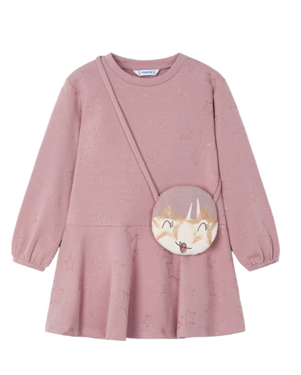Kids Atelier-Mayoral-Girl Dress with Bag
