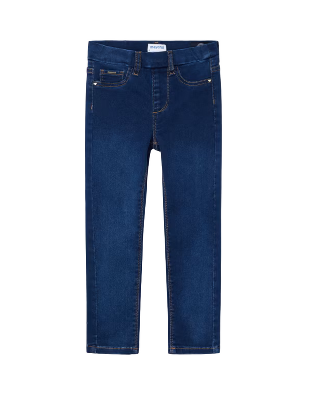 Kids Atelier-Mayoral-Girl Basic Jeggings