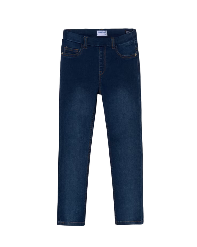 Kids Atelier-Mayoral-Girl Basic Skinny Jeans