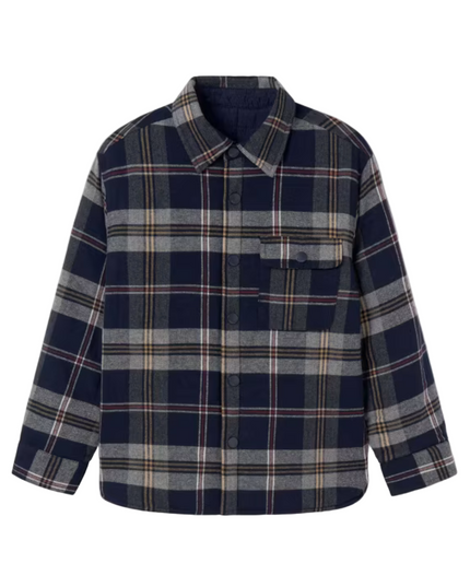 Kids Atelier- Mayoral- Boy Reversible Quilted Overshirt