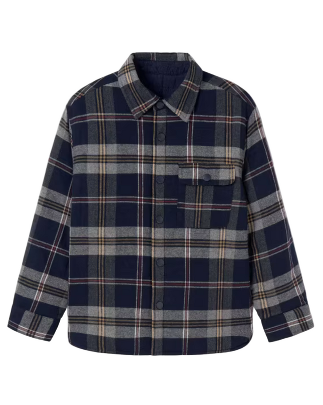 Kids Atelier- Mayoral- Boy Reversible Quilted Overshirt
