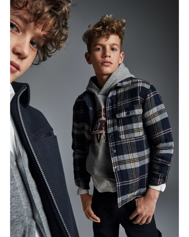 Kids Atelier- Mayoral- Boy Reversible Quilted Overshirt