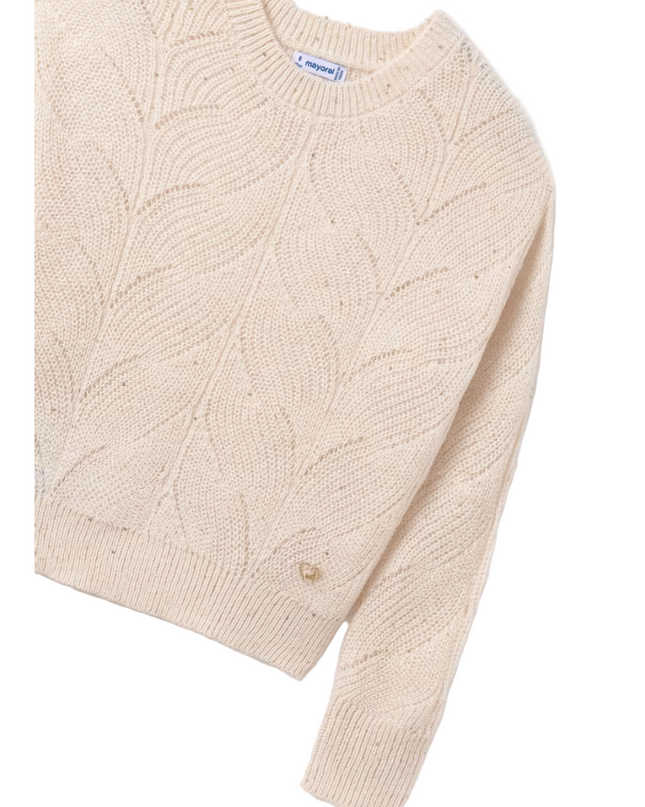 Kids Atelier-Mayoral-Girl Sequin Jumper