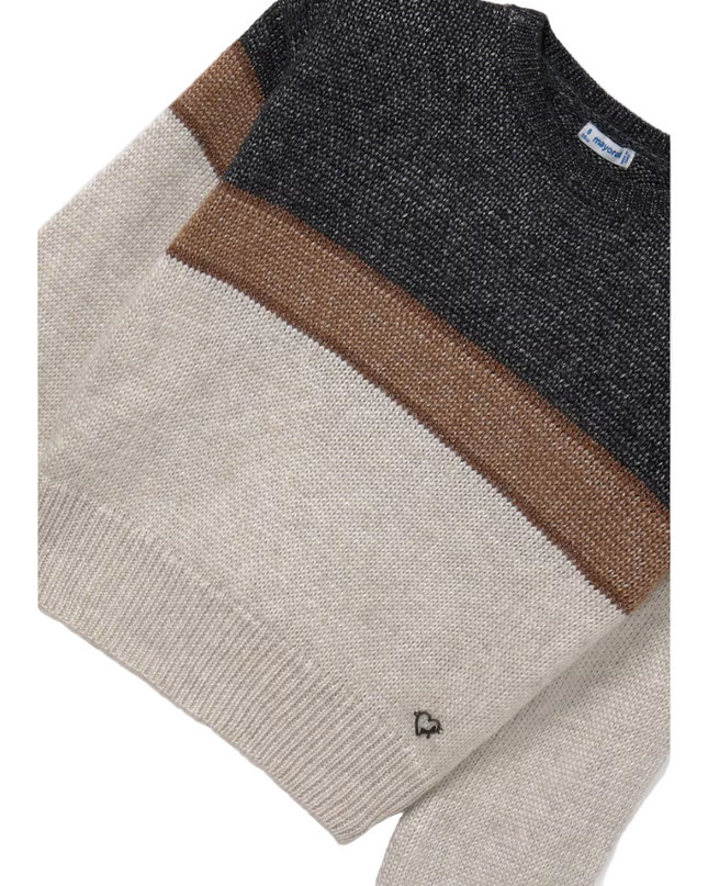 Kids Atelier- Mayoral-Girl Color Block Sweater