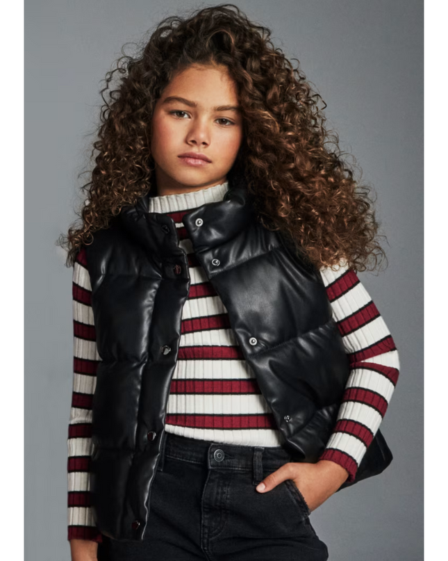 Kids Atelier-Mayoral-Girl Padded Vest