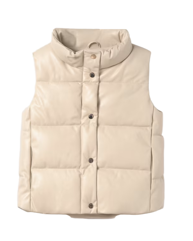 Kids Atelier-Mayoral-Girl Padded Vest
