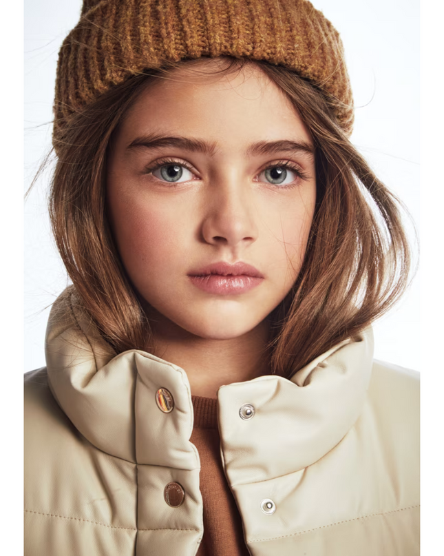Kids Atelier-Mayoral-Girl Padded Vest