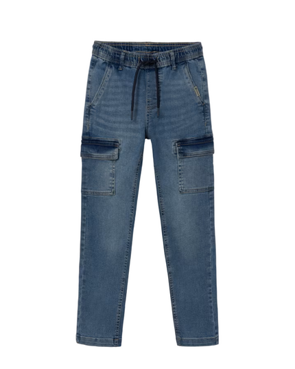 Kids Atelier- Mayoral- Boy Denim Cargos