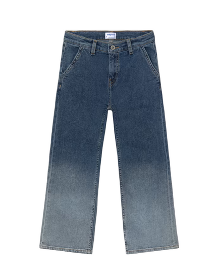 Kids Atelier-Mayoral-Gardient Jeans For Teenage Girls