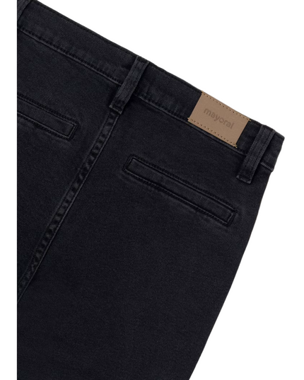 Kids Atelier-Mayoral-Girl Gradient Wide Jeans
