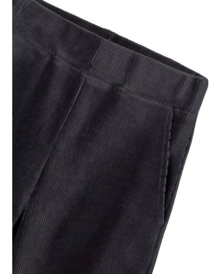 Kids Atelier-Mayoral-Girl Corduroy Flared Trousers