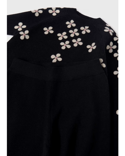Kids Atelier-Mayoral-Girl Knit Sweater and Pants Set