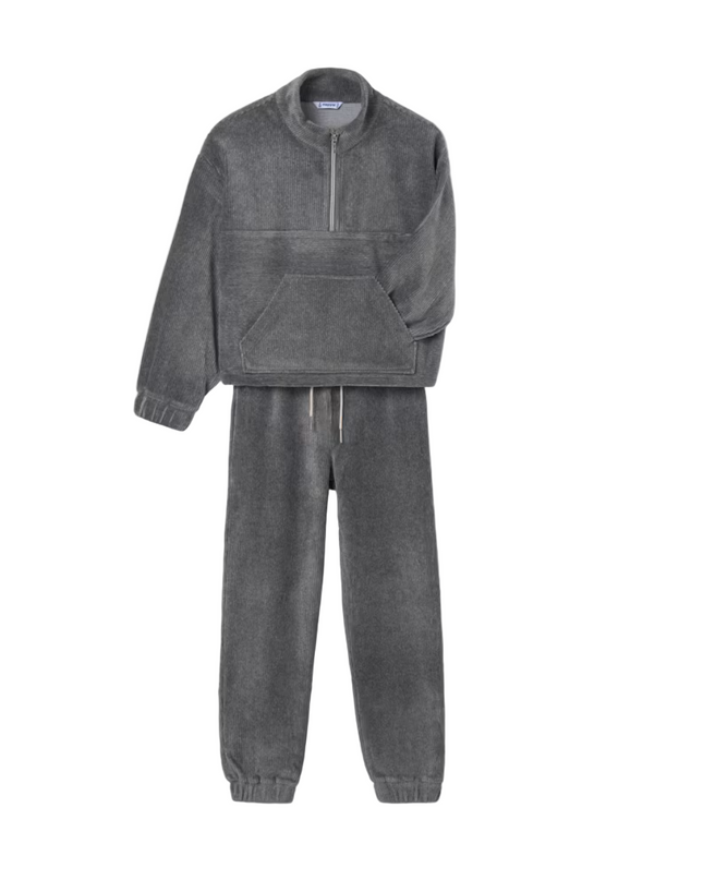 Kids Atelier-Mayoral-Girl 2 Piece Corduroy Tracksuit