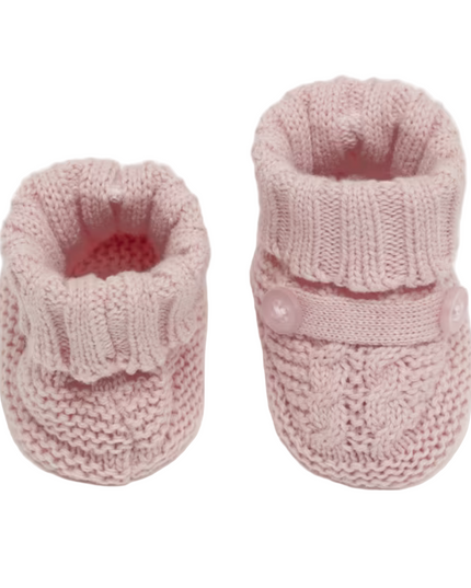 Kids Atelier-Mayoral-Newborn Knit Booties