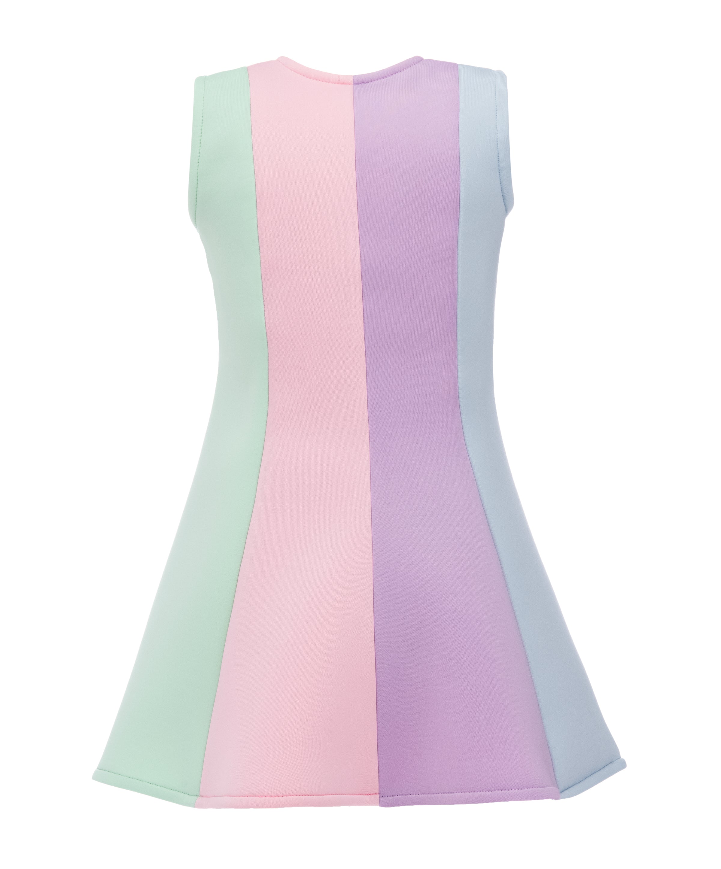 Multi Sophie Rainbow Striped Dress Multi Sophie Rainbow Striped Dress