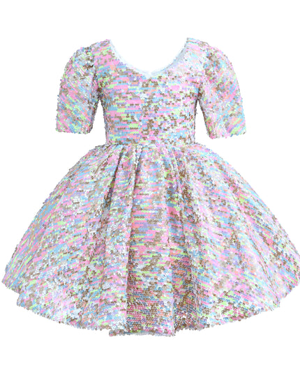 Multicolor Sequin Bahia Dress
