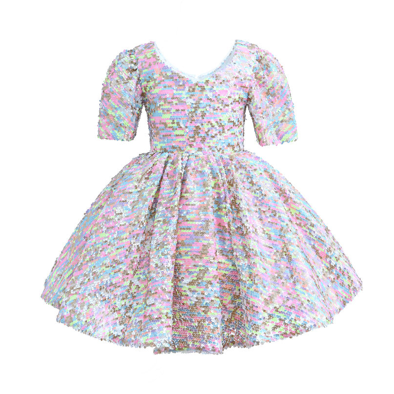 Multicolor Sequin Bahia Dress