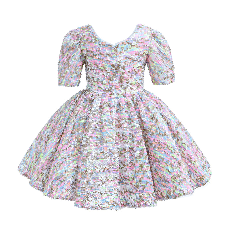 Multicolor Sequin Bahia Dress