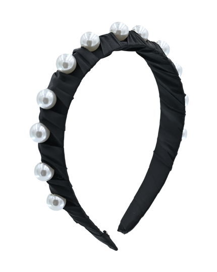 Multicolored Pearl Studded Headband