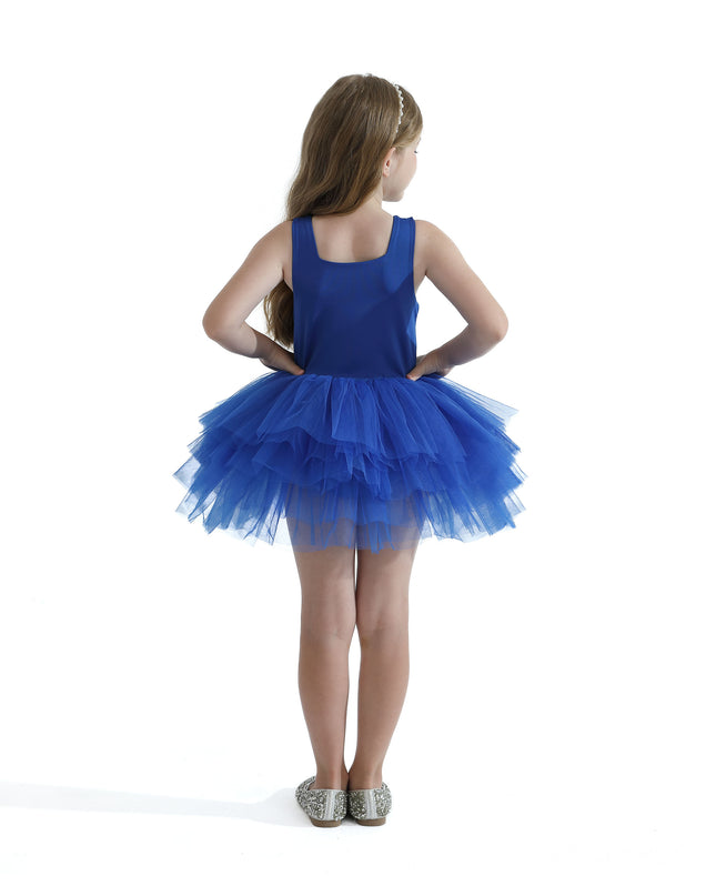 Royal Blue Layered Leotard