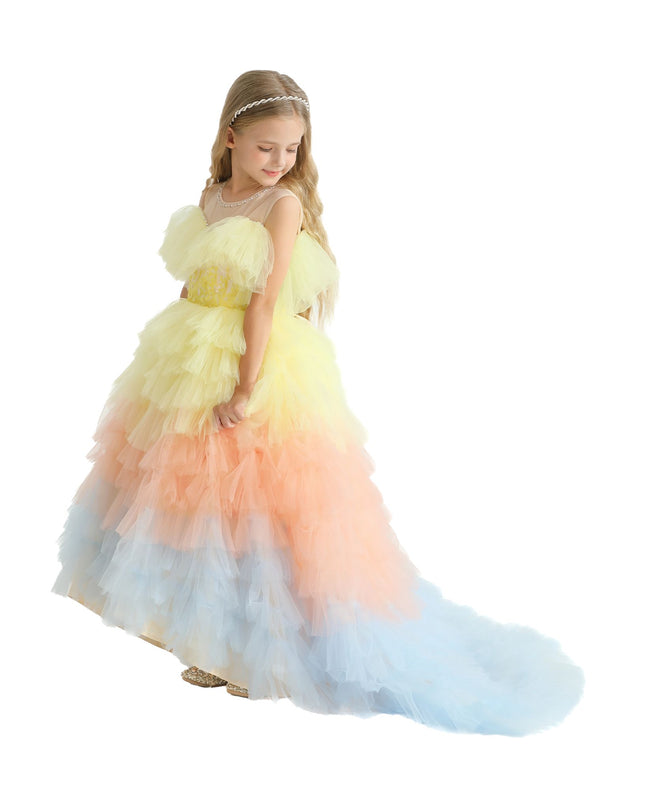 kidsatelier-mimitutu-Yellow-Tiered-Pastel-Ruffle-Callecita-Dress