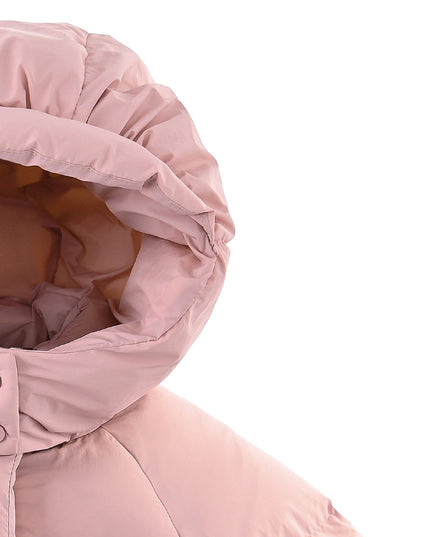 kids atelier mimi tutu pink Glow Heart-Pocket Puffer Jacket