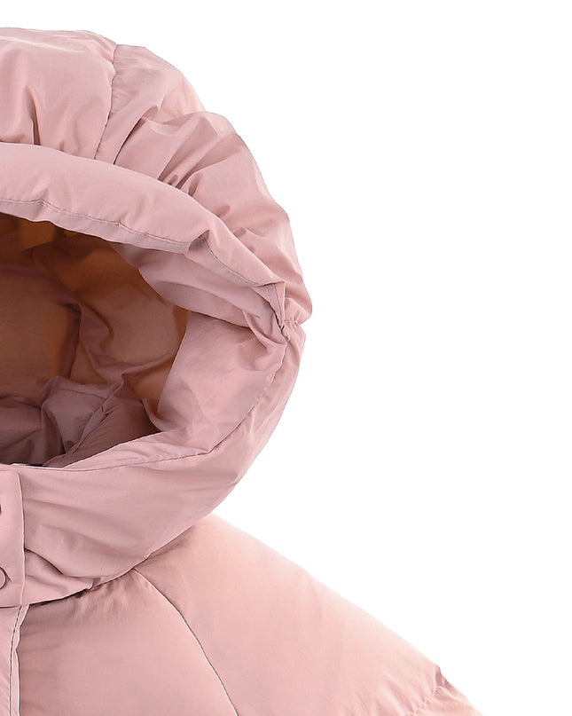 kids atelier mimi tutu pink Glow Heart-Pocket Puffer Jacket