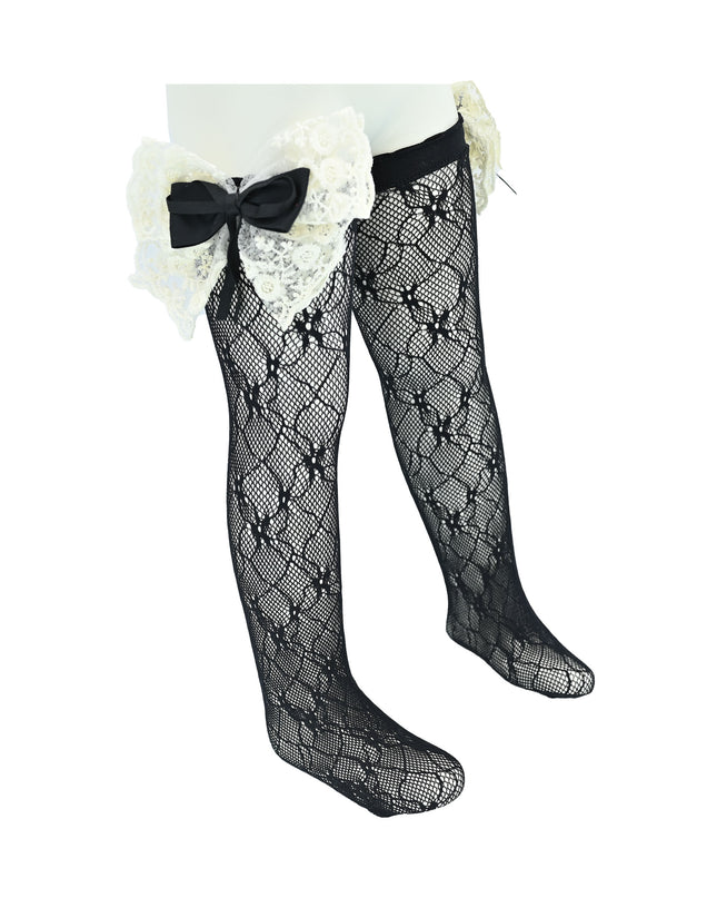 kidsatelier-mimitutu-Embroidered-Ribbon-Bow-Long-Socks