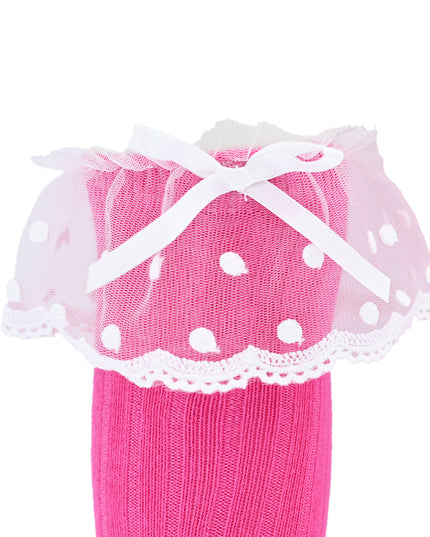 kidsatelier-mimitutu-Ankle-Skirt-Polka-Bow-Socks