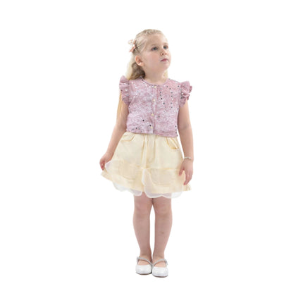 kidsatelier-mimitutu-Mauve-Cream-Sequin-Shorts-Set