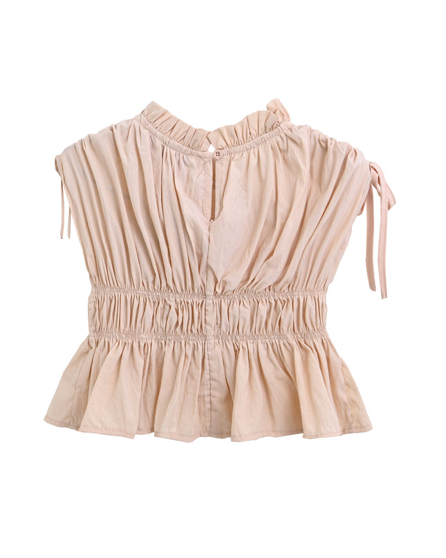 kidsatelier-mimitutu-Beige-Ruffle-Bow-Outfit-Set