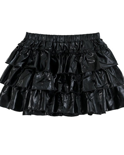 kids atelier mimi tutu Black Tiered Mini Skirt