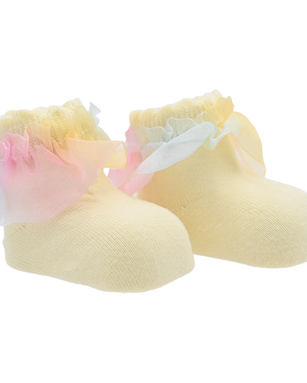 kidsatelier-mimitutu-Rainbow-Ruffle-Cotton-Socks-Set