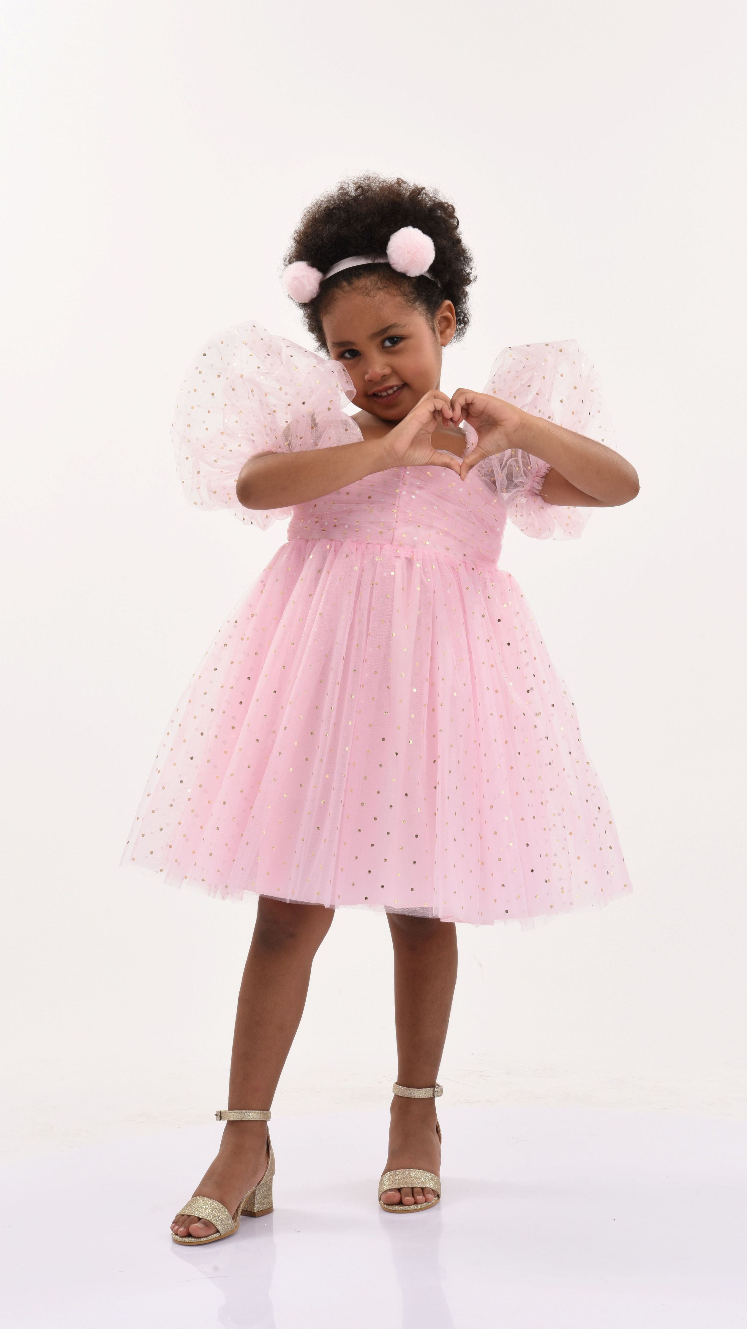 Pink polka dot tutu skirt outlet