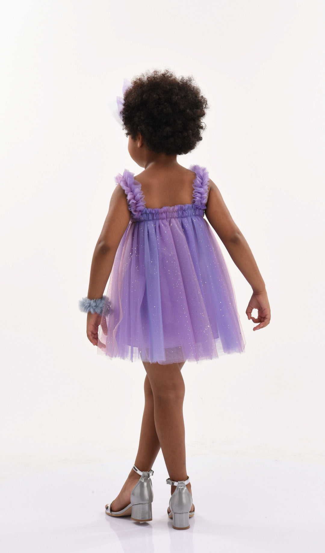Purple Luna Glitter Summer Dress